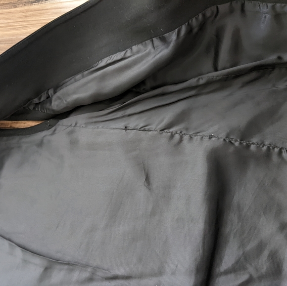 BCBG Faux Fur Suit Vest - Picture 4 of 11